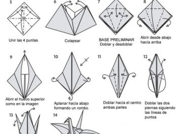 Cómo hacer una grulla