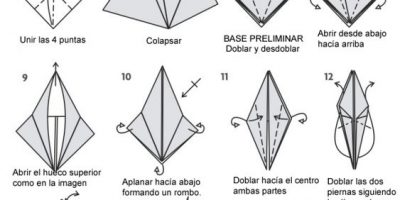 Cómo hacer una grulla